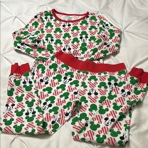 Mickey Mouse holiday pajamas size medium